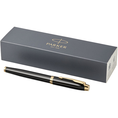 PARKER Tintenroller IM, schwarz,gold