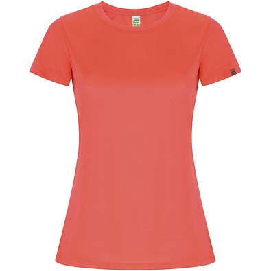 Imola Sport T-Shirt für Damen, Fluor Coral, 2XL