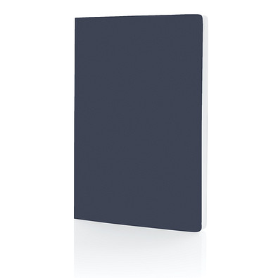 Impact Softcover A5 Notizbuch mit Steinpapier, navy blau