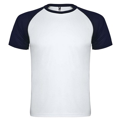 Indianapolis Sport T-Shirt für Kinder, weiß / Navy Blue, 16