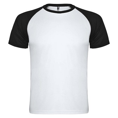 Indianapolis T-Shirt Unisex, weiß / schwarz, XL