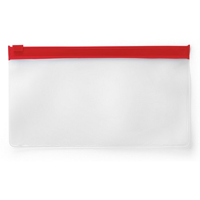 INGRID. Kulturtasche mit EVA-Fach, Rot