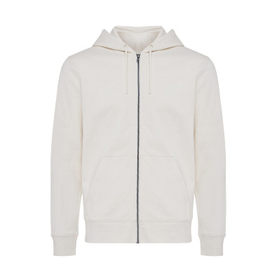 Iqoniq Abisko Zip-Kapuzenpullover, natural raw, XXL