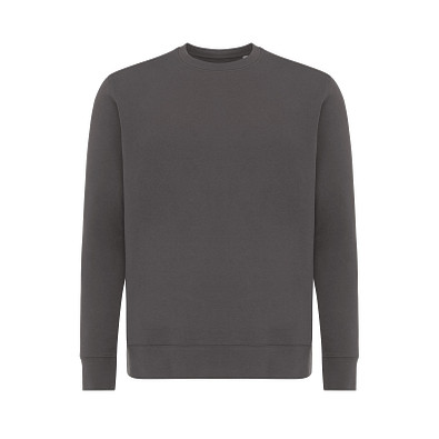 Iqoniq Etosha Lightweight Sweater aus recycelter Baumwolle, anthrazit, XXXL