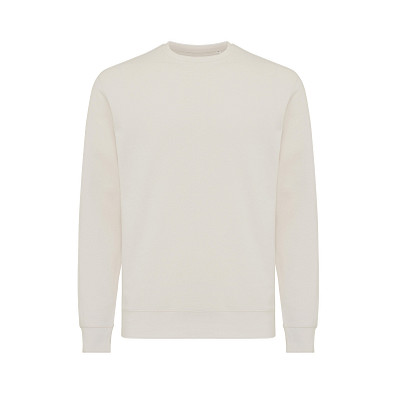 Iqoniq Etosha Lightweight Sweater aus recycelter Baumwolle, ivory white, L