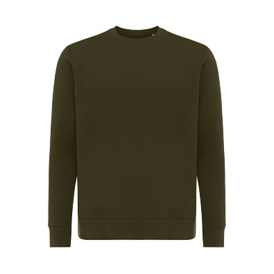 Iqoniq Etosha Lightweight Sweater aus recycelter Baumwolle, khaki, L