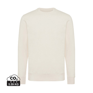 Iqoniq Etosha Lightweight Sweater aus recycelter Baumwolle, natural raw, XXXL