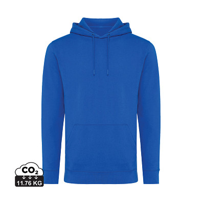Iqoniq Jasper Hoodie aus recycelter Baumwolle, Königsblau, XS