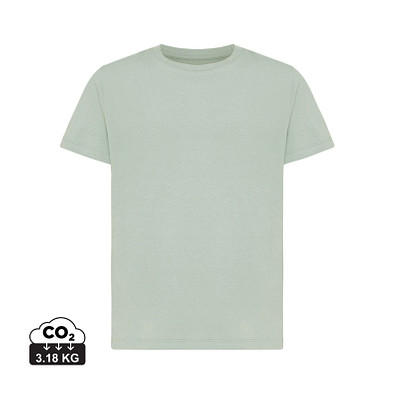 Iqoniq Koli Kids T-Shirt aus recycelter Baumwolle, Iceberg green, 3-4 y
