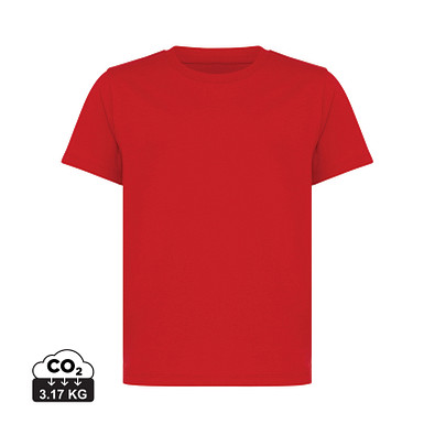 Iqoniq Koli Kids T-Shirt aus recycelter Baumwolle, rot, 11-12 y