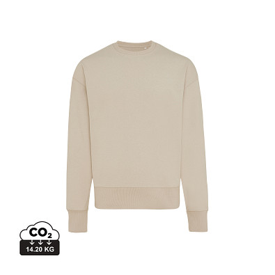 Iqoniq Kruger Relax-Rundhals-Sweater, desert, M