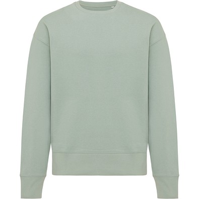 Iqoniq Kruger Relax-Rundhals-Sweater, Iceberg green, XXXL