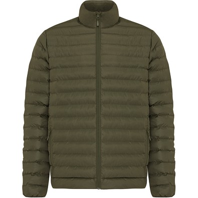 IQONIQ Maiko Herren Steppjacke aus recyceltem Polyester, khaki, XL