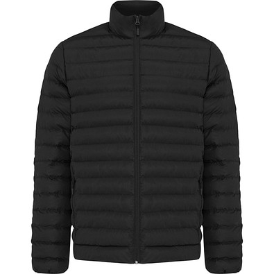 IQONIQ Maiko Herren Steppjacke aus recyceltem Polyester, schwarz, XL