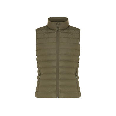 Iqoniq Meru Damen Bodywarmer aus recyceltem Polyester, khaki, XXS