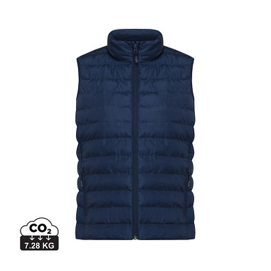 Iqoniq Meru Damen Bodywarmer aus recyceltem Polyester, navy blau, XXL