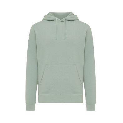 Iqoniq Rila Lightweight Hoodie aus recycelter Baumwolle, Iceberg green, S