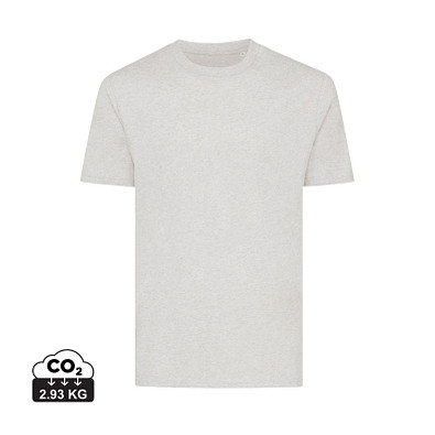 Iqoniq Sierra Lightweight T-Shirt aus recycelter Baumwolle, ungefärbte helles Grau, XS