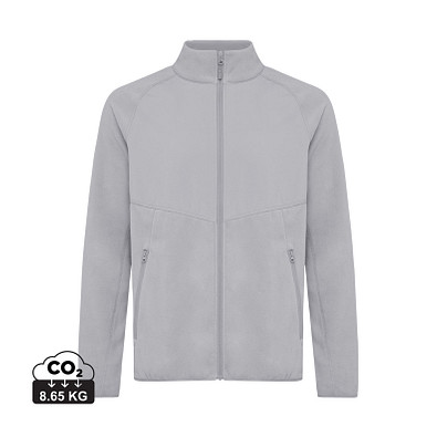Iqoniq Talung Mikrofleece Jacke aus recyceltem Polyester, storm grey, L