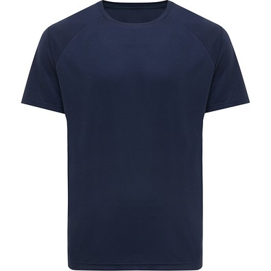 IQONIQ Tikal Sport Quick-Dry T-Shirt aus rec. Polyester, navy blau, XL