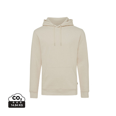 Iqoniq Torres ungefärbter Hoodie aus recycelter Baumwolle, natural raw, L