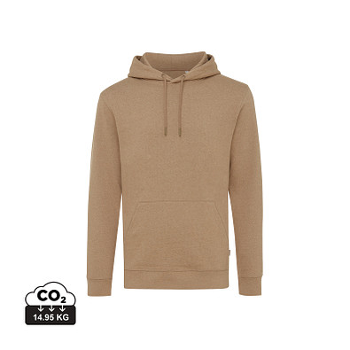Iqoniq Torres ungefärbter Hoodie aus recycelter Baumwolle, ungefärbtes braun, L