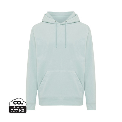 Iqoniq Trivor Mikrofleece-Kapuzenjacke aus recyc. Polyester, Iceberg green, XXXL