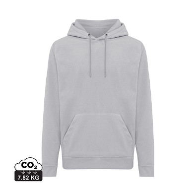 Iqoniq Trivor Mikrofleece-Kapuzenjacke aus recyc. Polyester, storm grey, M