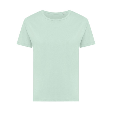 Iqoniq Yala Damen T-Shirt aus recycelter Baumwolle, crushed mint, L
