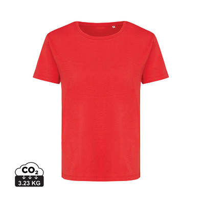 Iqoniq Yala Damen T-Shirt, luscious red, XXS