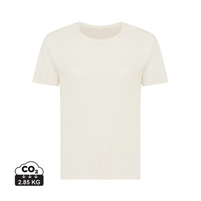 Iqoniq Yala Damen T-Shirt aus recycelter Baumwolle, natural raw, L