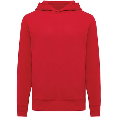 Iqoniq Yengo Hoodie mit Seitentaschen, rot, XL