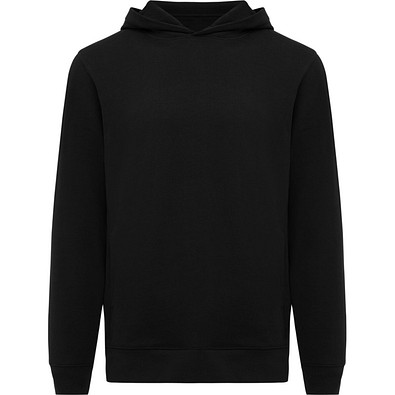 Iqoniq Yengo Hoodie mit Seitentaschen, schwarz, 4XL