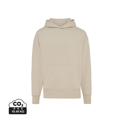 Iqoniq Yoho Relax-Hoodie aus recycelter Baumwolle, desert, S
