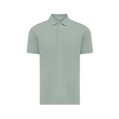 Iqoniq Yosemite PiquÃ©-Poloshirt aus recycelter Baumwolle, Iceberg green, 4XL