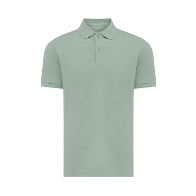 Iqoniq Yosemite PiquÃ©-Poloshirt aus recycelter Baumwolle, Iceberg green, M