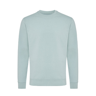 Iqoniq Zion Rundhals-Sweater aus recycelter Baumwolle, Iceberg green