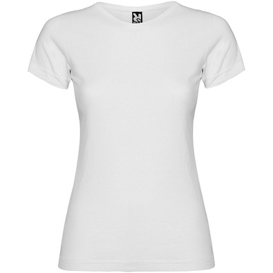 Jamaika T-Shirt für Damen, weiss, M