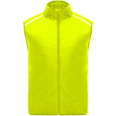 Jannu leichte Laufweste Unisex, Fluor Yellow, XL