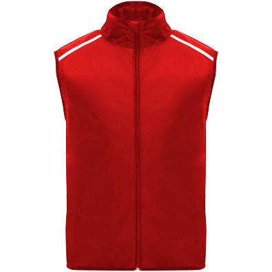 Jannu leichte Laufweste Unisex, rot, M
