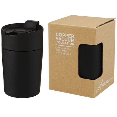 Jetta 180 ml Kupfer-Vakuum Isolierbecher, schwarz