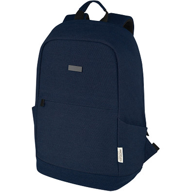 Joey 15,6?Zoll Anti-Diebstahl Laptop-Rucksack 18?L aus GRS-recyceltem Canvas, navy