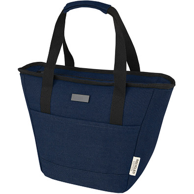 Joey GRS-recycelte Canvas-Lunch-Kühltasche 6 L für 9 Dosen, navy