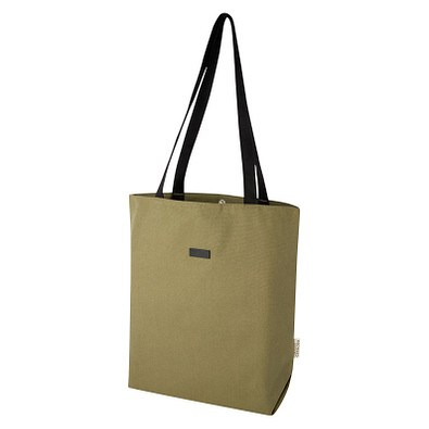 Joey vielseitige Tragetasche aus GRS recyceltem Canvas 14 L, olive