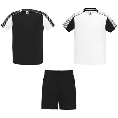 Juve Sport-Set für Kinder, weiß/schwarz, 4