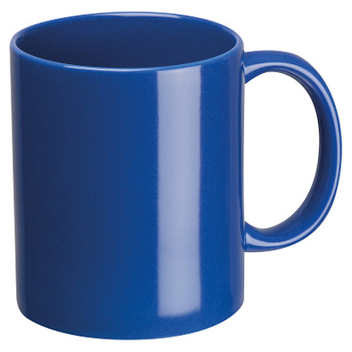 Kaffeetasse aus Keramik, 300ml, blau