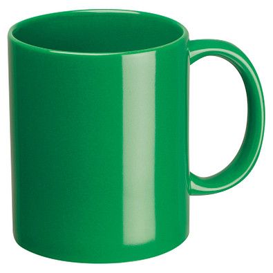 Kaffeetasse aus Keramik, 300ml, grün