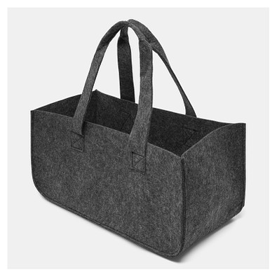Kaminholz-Tasche HOMY,grau