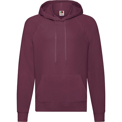 Kapuzen-Sweatshirt Lightweight Hooded S Unisex, S, BORDEAUX
