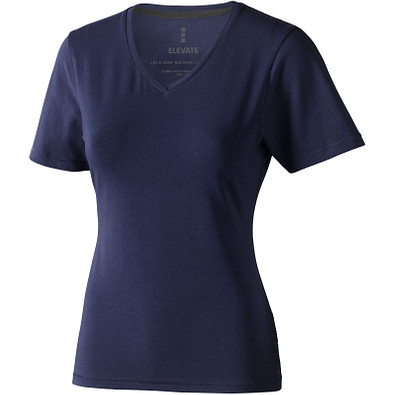 ELEVATE Damen Öko T-Shirt Kawartha, dunkelblau, M
